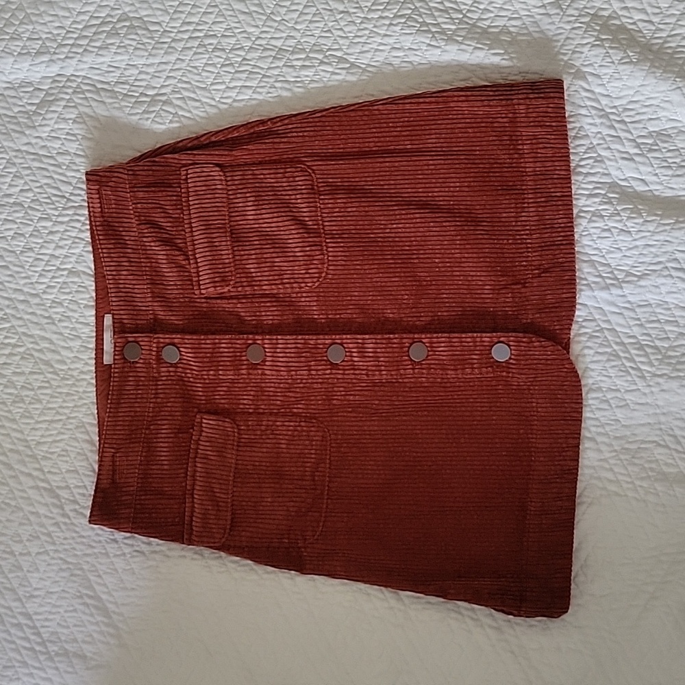 LOFT corduroy skirt